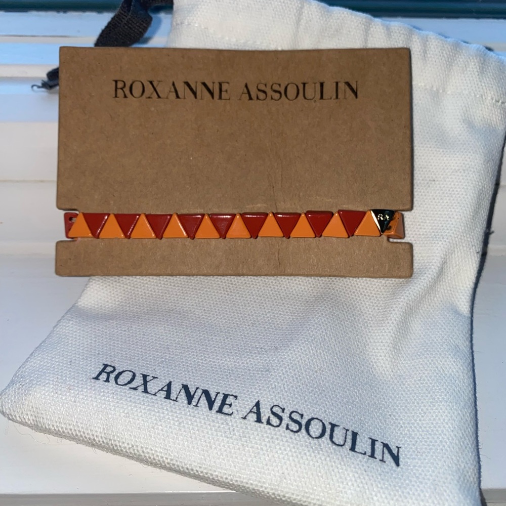 Roxanne Assoulin Canyon Bracelet Zig Zag - great condition!